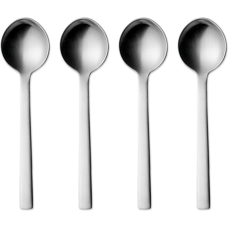 Georg Jensen New York Dessertlöffel, Besteck, Silber