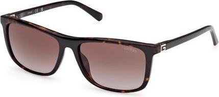 Guess Men GU0016952F58 Sunglasses Dark Havana 58mm