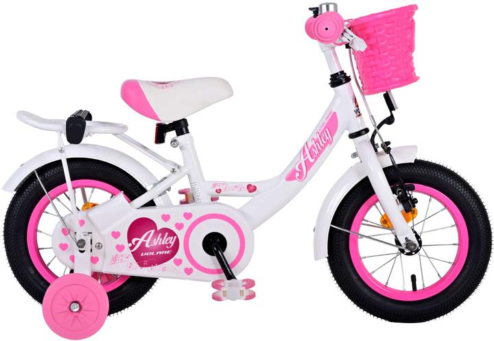 Actual product image Volare Ashley Kinderfiets - Meisjes - 12 inch - Wit (12")
