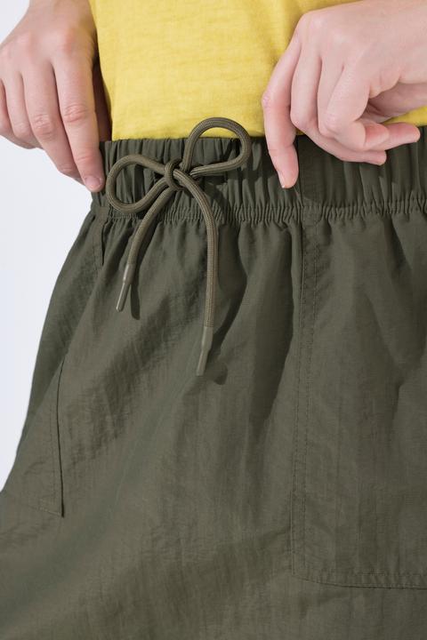 Produktbild Ulla Popken Midi-Cargorock, A-Linie, Cargotaschen, Elastikbund (44)