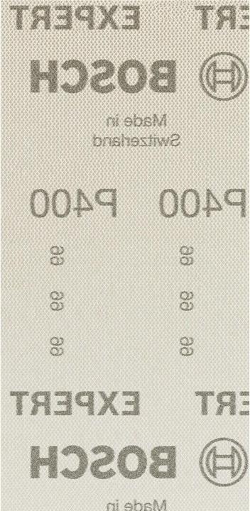 Image du produit Bosch Professional Zubehör Filet abrasif Expert M480 pour ponceuses vibrantes, 93 x186 mm, G 400, 50 pces. (400)
