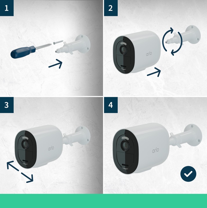 Actual product image Arlo Go 2 3G/4G Security Camera (1920 x 1080 Pixels)
