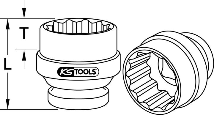 Produktbild KS Tools 450.0405 (1")