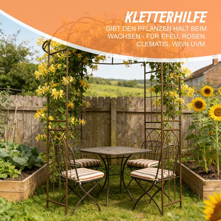 Produktbild Relaxdays Rosenpavillon (211 cm, 211 cm)