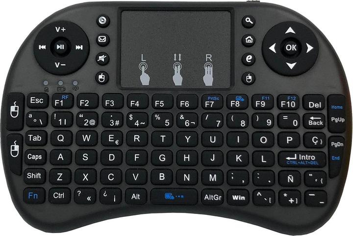 Actual product image JTI Wireless mini keyboard - QWERTY (Black) (Eng. Int., Wireless)