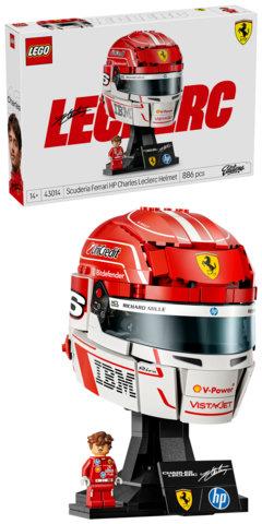 Produktbild LEGO Ferrari HP Charles Leclerc Helm (43014, LEGO Editions)