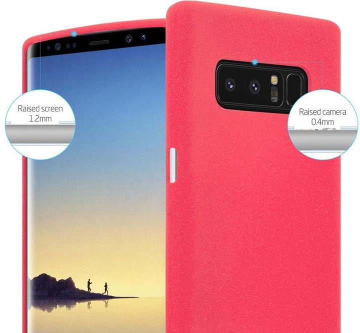 Actual product image Cadorabo TPU Frosted Cover (Samsung Galaxy Note 8)