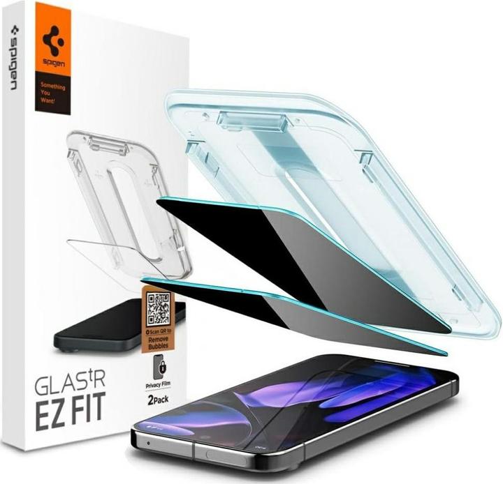Produktbild Spigen GLAS.tR EZ Fit (2 Stück, Google Pixel 9, Google Pixel 9 Pro)