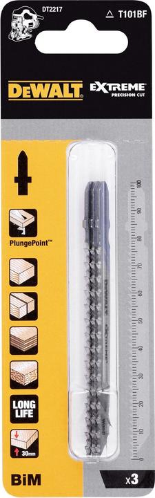 Produktbild DeWalt Stichsägeblatt