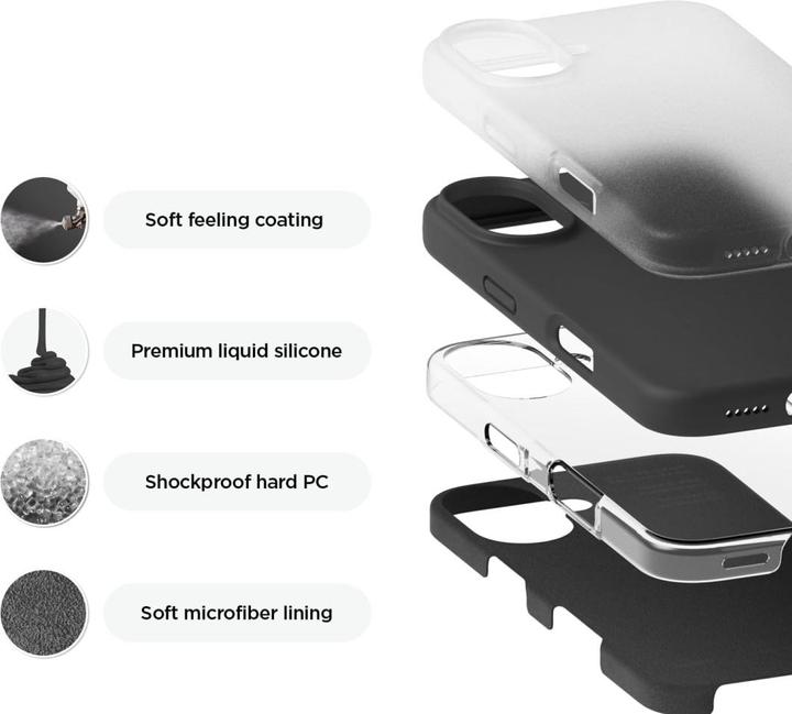 Produktbild Screenguard Liquid Silicone Case (Apple iPhone 16)