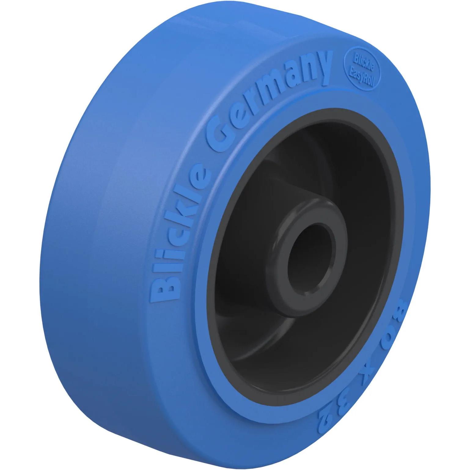 Blickle, Ruote + Rotelle, 753094 POEV 80/12G-SB Kunststoff-Rad Rad-Durchmesser 80 mm Tragfähigkeit max.