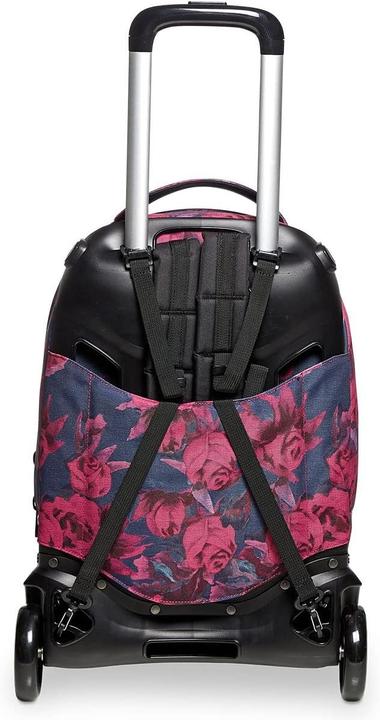 Image du produit Invicta Trolley transformable en sac à dos 3-en-1, système Cross Over, roues 100 mm, structure renforcée