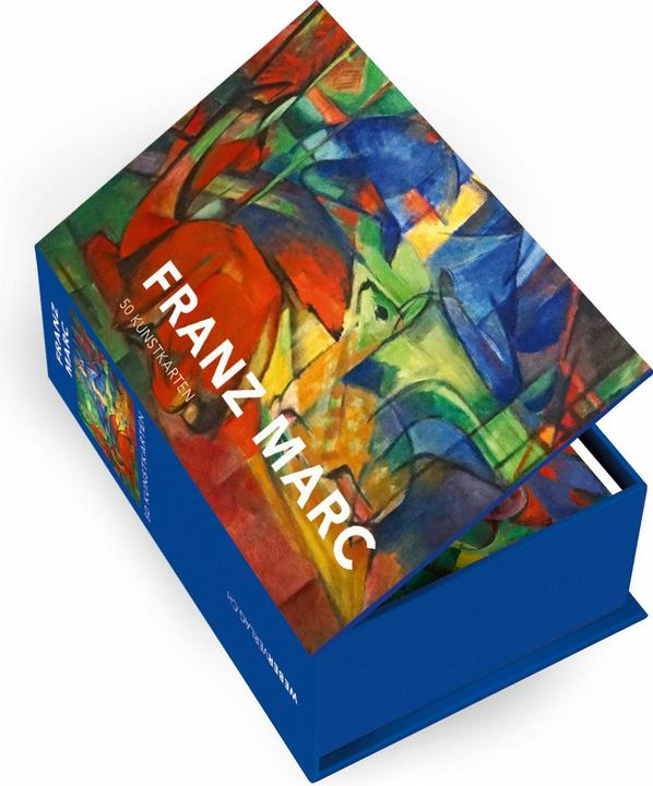 Produktbild Kunstkartenbox Franz Marc (50 Stk.)