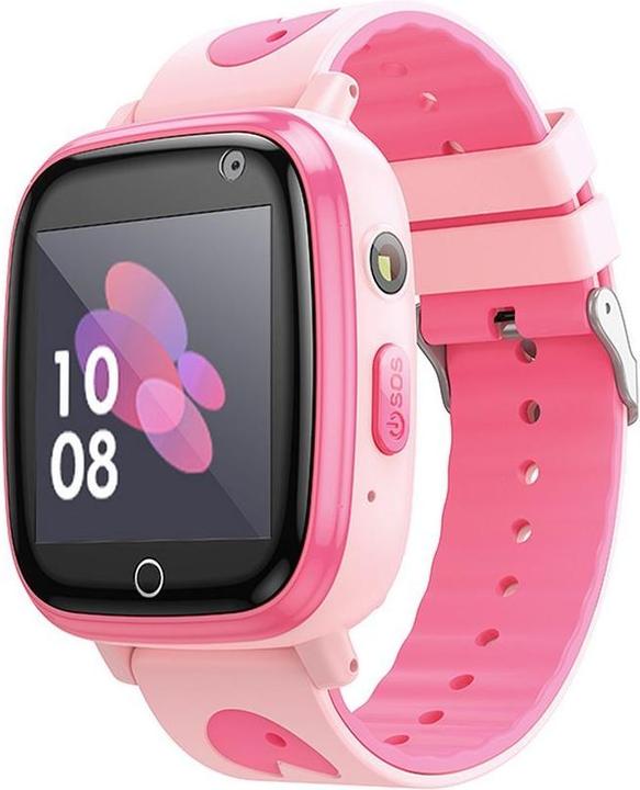 Actual product image Hoco Headphone with microphone smartwatch for kids with call function 2G Y100 pink (2G)
