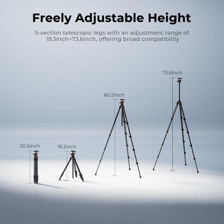 Actual product image K&F Concept A305A3+BH-40 (Metal)