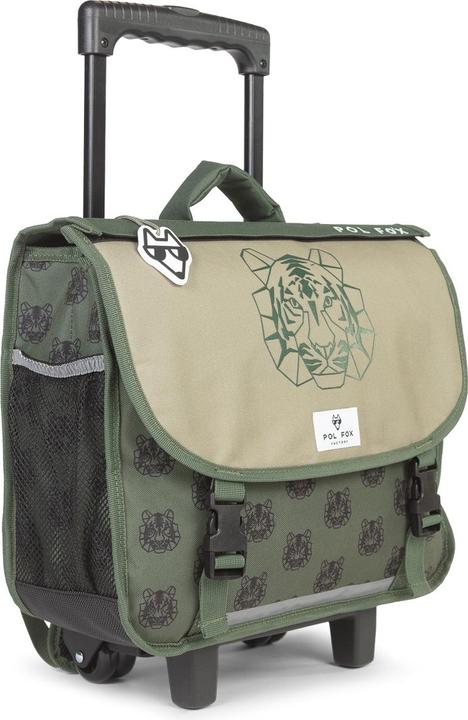 Image du produit Pol Fox cartable à roulettes enfant tiger