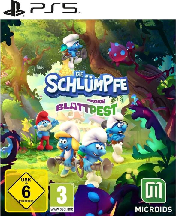 Produktbild astragon Die Schlümpfe: Mission Blattpest (PS5, DE)