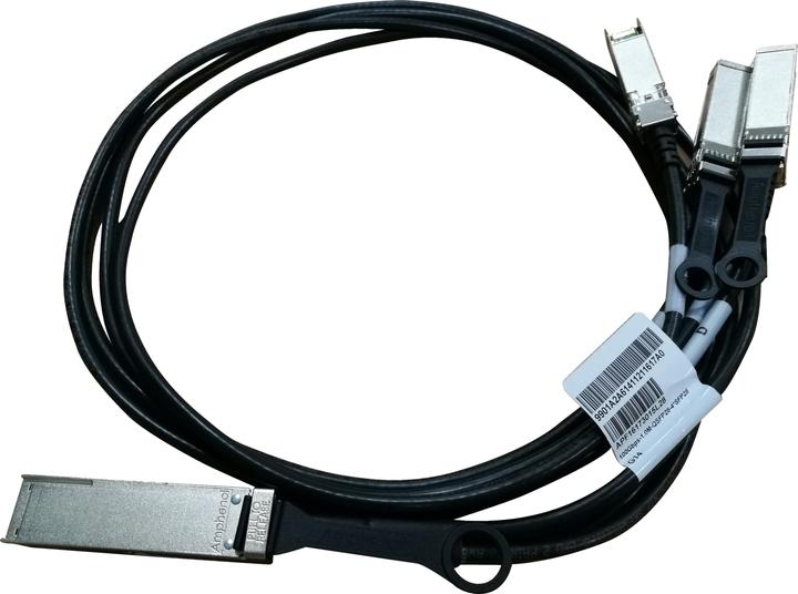 Produktbild HPE E N X240 DA Copper Cable, QSFP28 to 4 SFP28 (1 m)