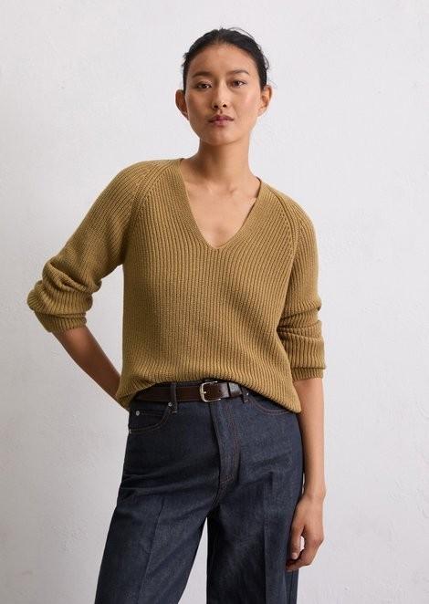Produktbild Marc O'Polo Damen V-Ausschnitt Pullover (XL)
