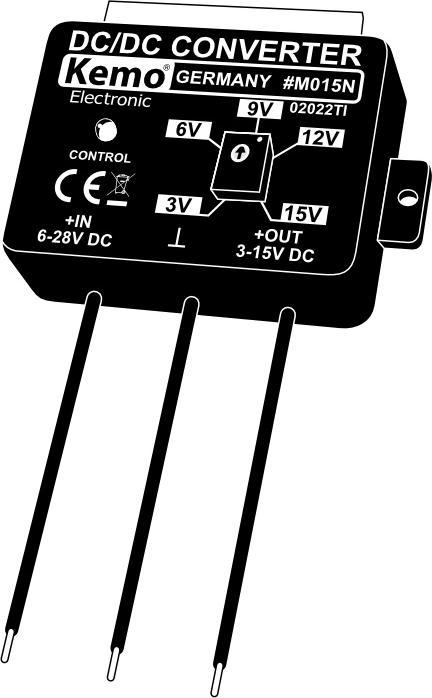 Image du produit Kemo Transformateur de tension ajustable