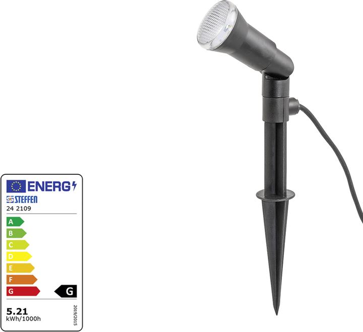 Actual product image Steffen GardenLine Spot with LED lamp (400 lm, IP44)