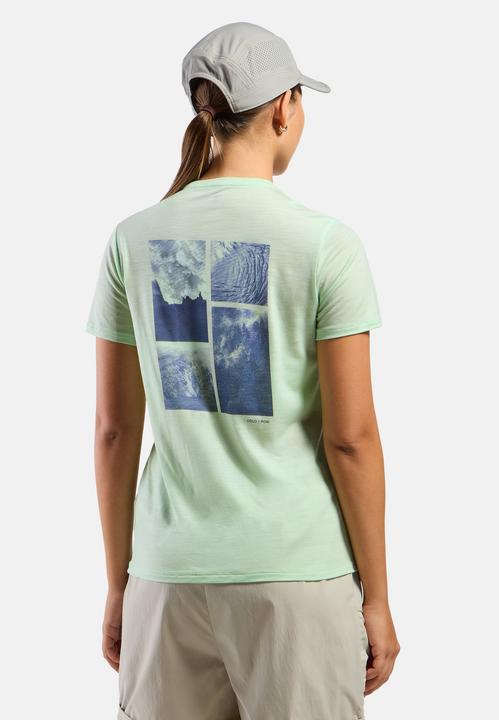 Image du produit Odlo Women's X Pow Merino Tencel T-Shirt Crew Neck S/S (XL)