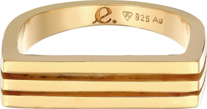 Image du produit Elli Rectangle, anneau sigillaire (52, Argent 925)