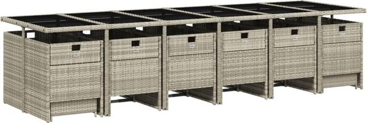 Produktbild vidaXL Garten Essgruppe