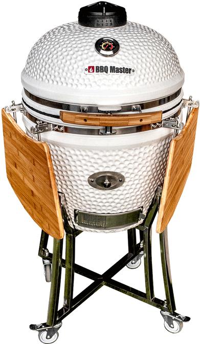 Actual product image BBQ Master Kamado XL White
