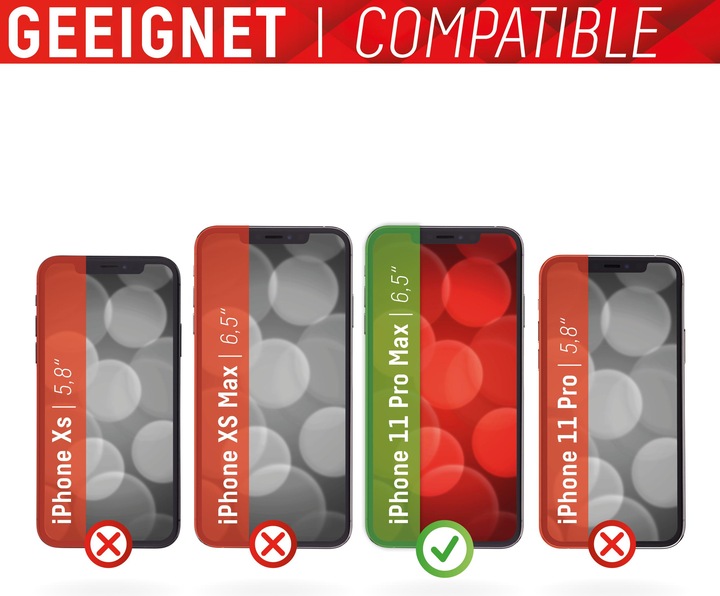 Produktbild Displex Panzerglas + Case (1 Stück)