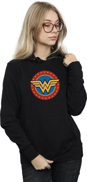 Produktbild Wonder Woman Circle Logo Kapuzenpullover (L)