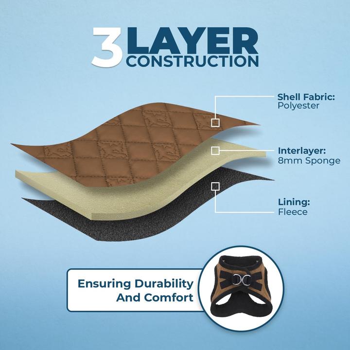 Actual product image Voyager Step-In Plüsch-Hundegeschirr (M, Dog)