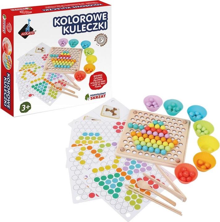 Askato Uno gnomo ingegnoso - baubles colorati (Polacco)