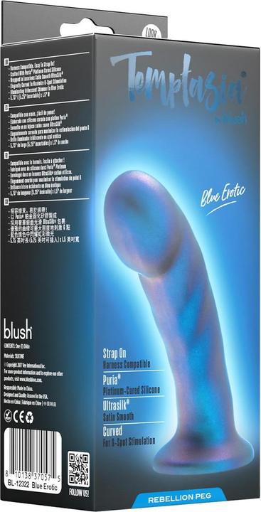 Image du produit Blush temptasia rebellion peg blue erotic