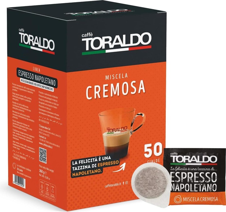 Actual product image Caffè Toraldo Miscela Cremosa (50 x Port.)