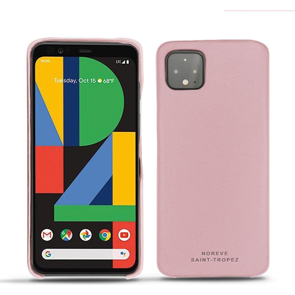 Noreve Lederschutzhülle (Google Pixel 4), Smartphone Hülle, Rosa