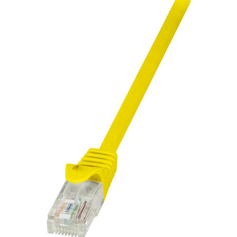 LogiLink Netzwerkkabel (U/UTP, CAT5e, 0.25 m), Netzwerkkabel