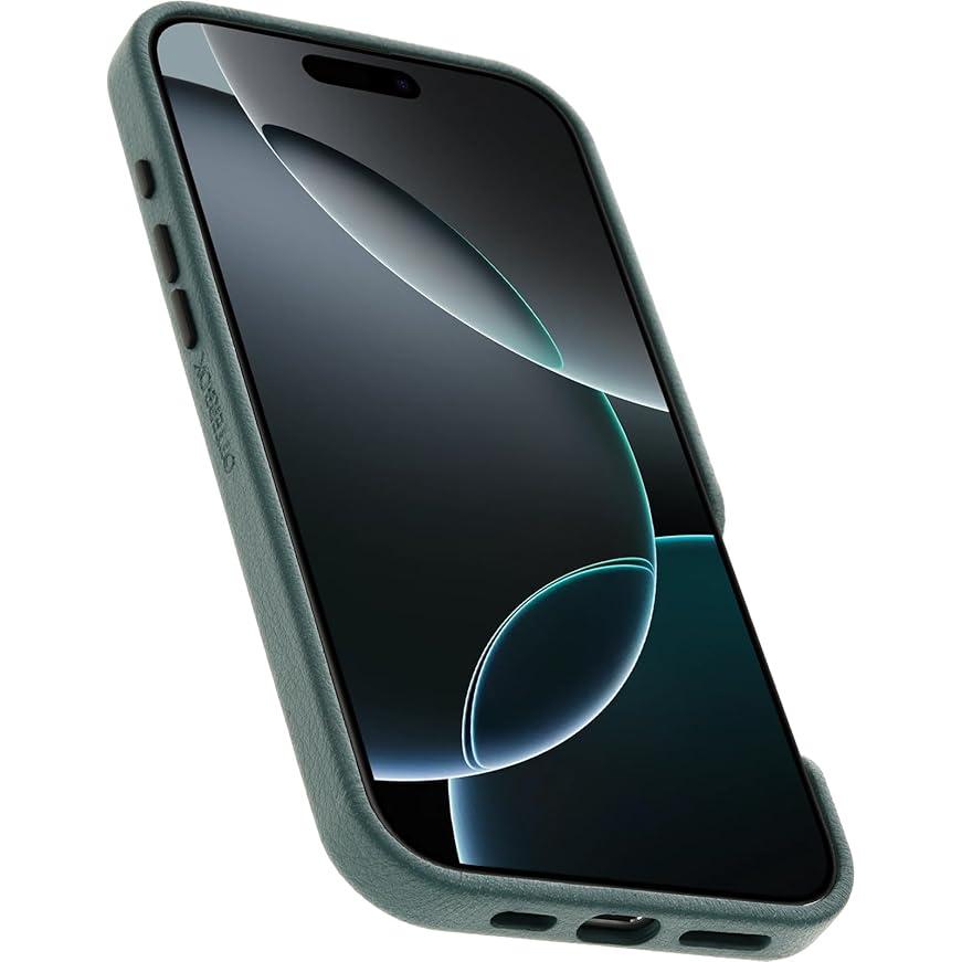 Thumbnail - OtterBox Symmetry Cactus Leather mit MagSafe (Apple iPhone 16 Pro Max), Smartphone Hülle, Grün