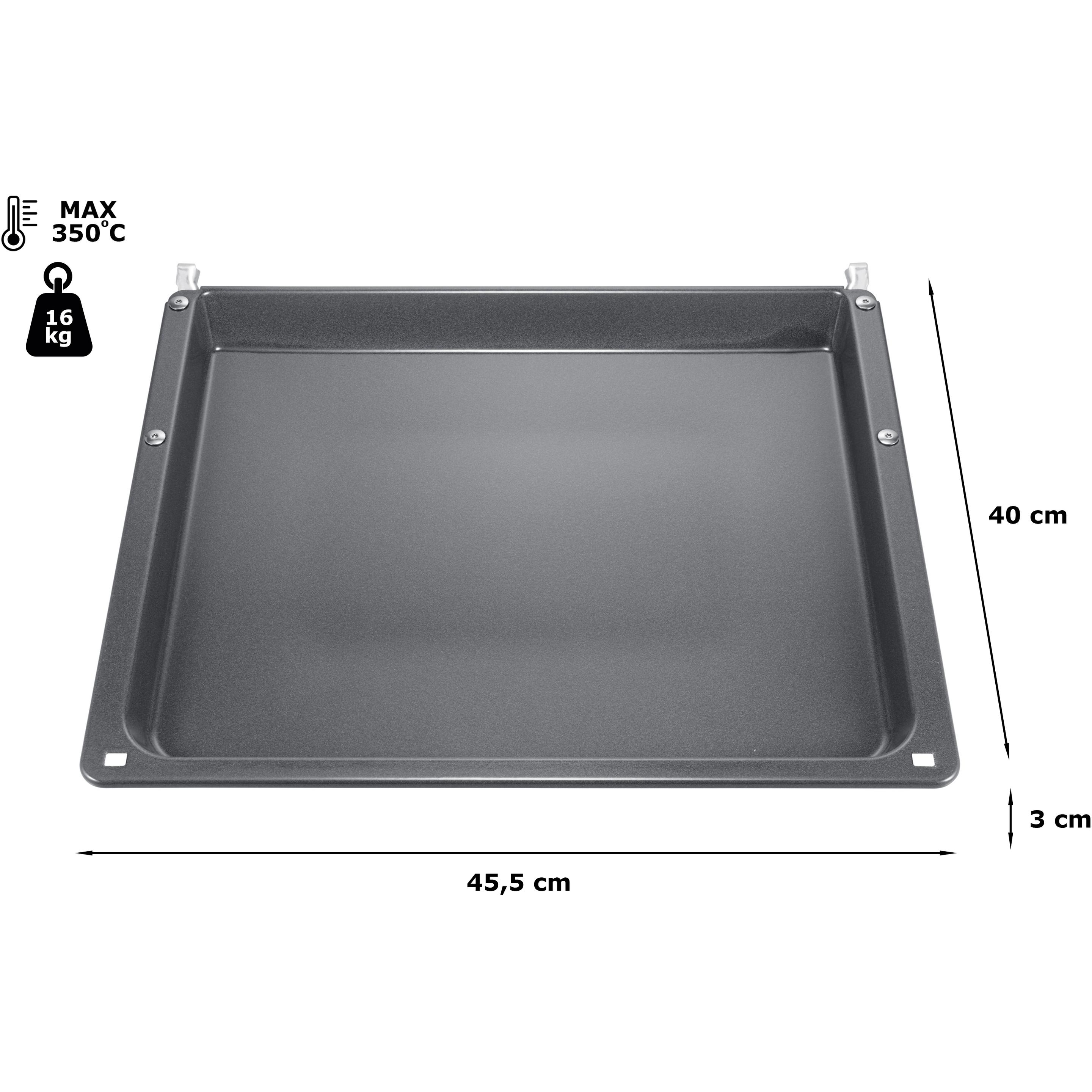 Bosch Hausgeräte HEZ541000, Backblech, Grau