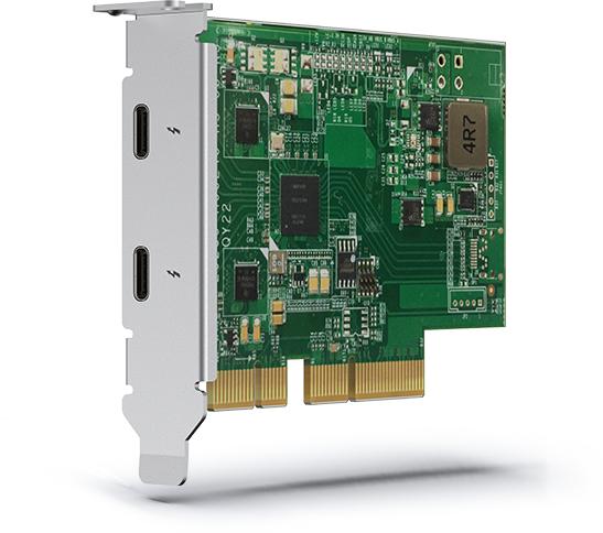 Produktbild QNAP 2 x Thunderbolt 3 USB Type-C