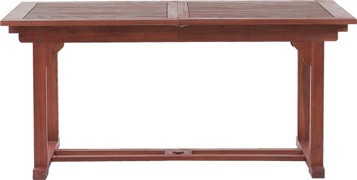 Immagine prodotto Beliani Tavolo da giardino in legno di acacia 160 / 220 x 90 cm rettangolare allungabile TOSCANA (90 cm)