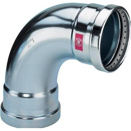 Viega, Rohrverbindungstechnik, Prestabo XL-Bogen 90° 88,9 Stahl/verzinkt, 597580