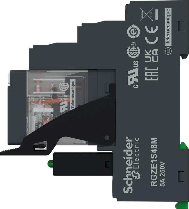 Produktbild Schneider Electric Zelio RXG Relais mit LED und Sockel, 2 RXG23P7PV (Relaissockel)