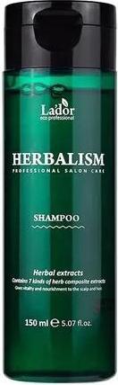 Produktbild La'dor Herbalism Hair Shampoo 150ml Beruhigende Haarkur mit Kräuterextrakten (150 ml, Flüssiges Shampoo)