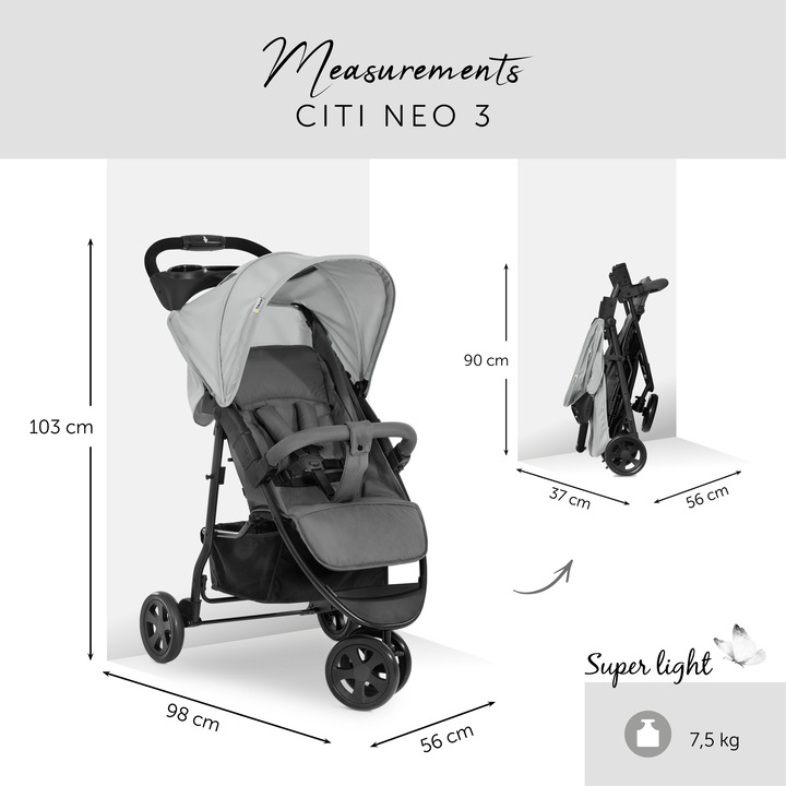 Actual product image Hauck Citi Neo 3