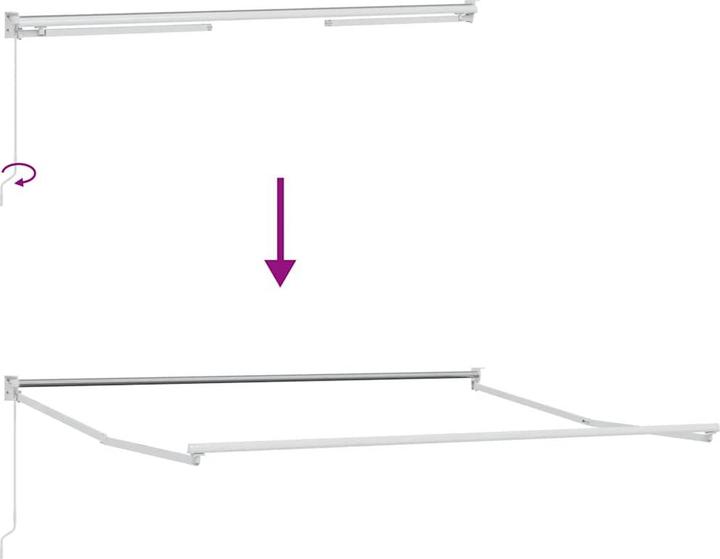 Produktbild vidaXL Einziehbare Markise (5 m)