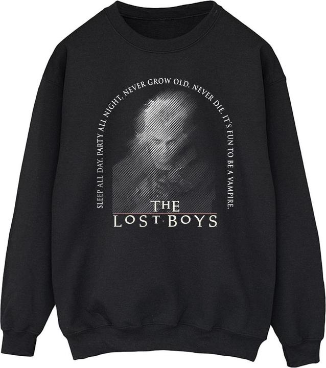Actual product image The Lost Boys Mens Smudged Portrait Sweatshirt (XXL)