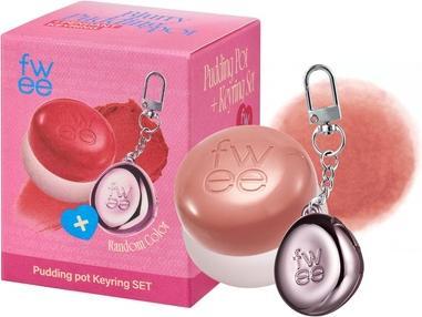 Produktbild Fwee Blurry Pudding Pot Keychain Set - Airbrushed Blush & Buildable Lip
