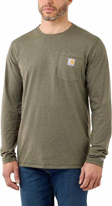 Immagine prodotto Carhartt Maglietta Force Midweight Pocket LS Basil (M)