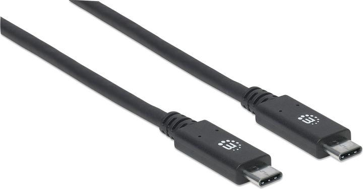 Image du produit Manhattan USB-C Schwartz (1 m, USB 3.2 Gen 2, 100 W)